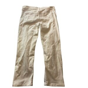 Liverpool Jeans Co White Distressed Skinny Jeans Womens Size 8 Stretch